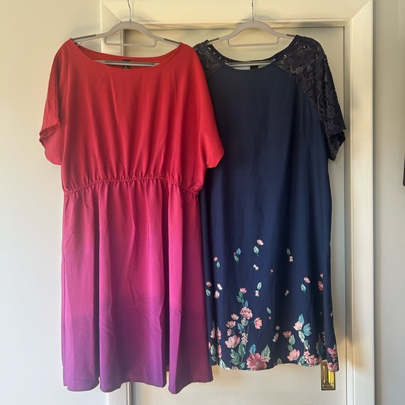SHEIN | Dresses | 2 Dress Bundle Shein Curve 3x | Poshmark